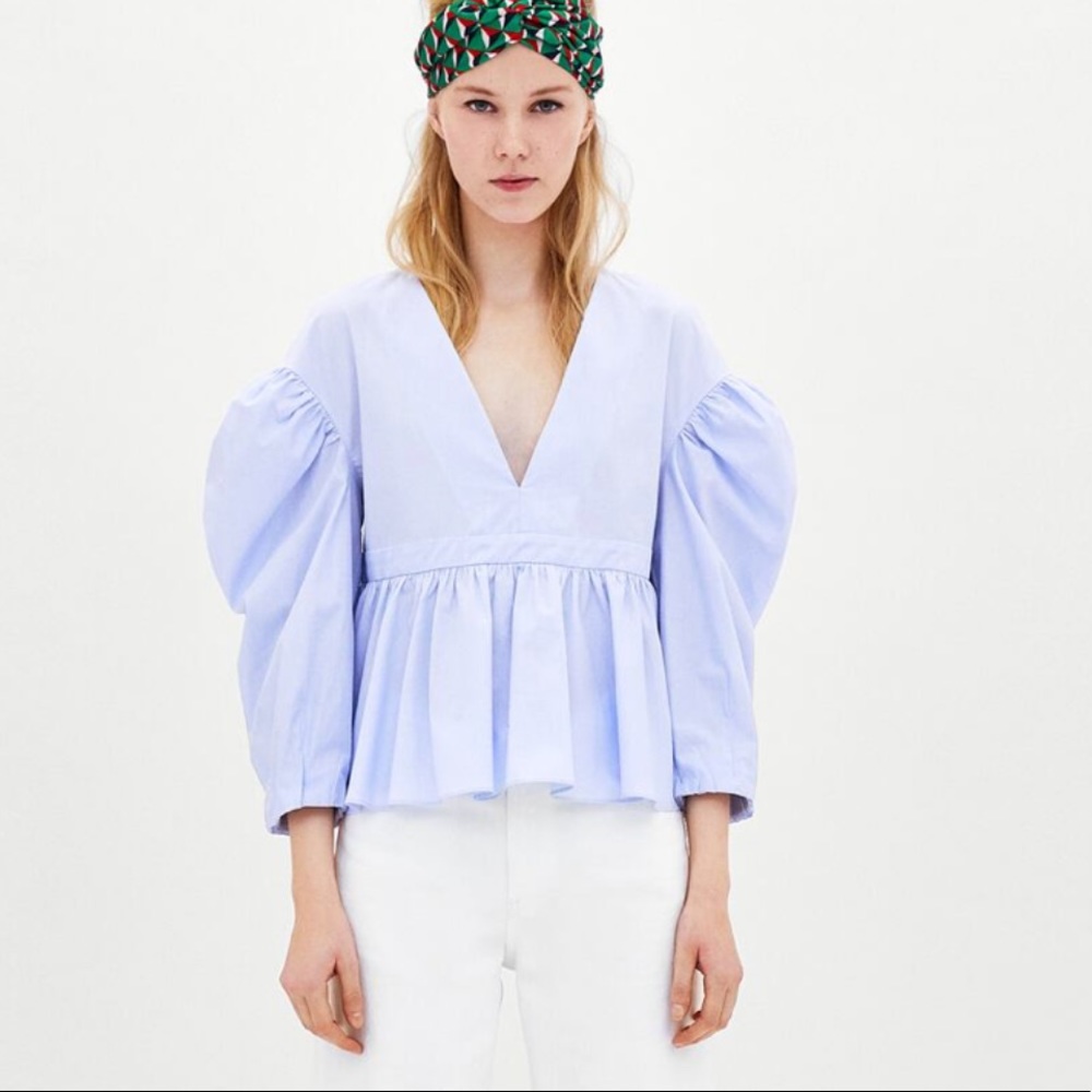 Zara Gathering Top